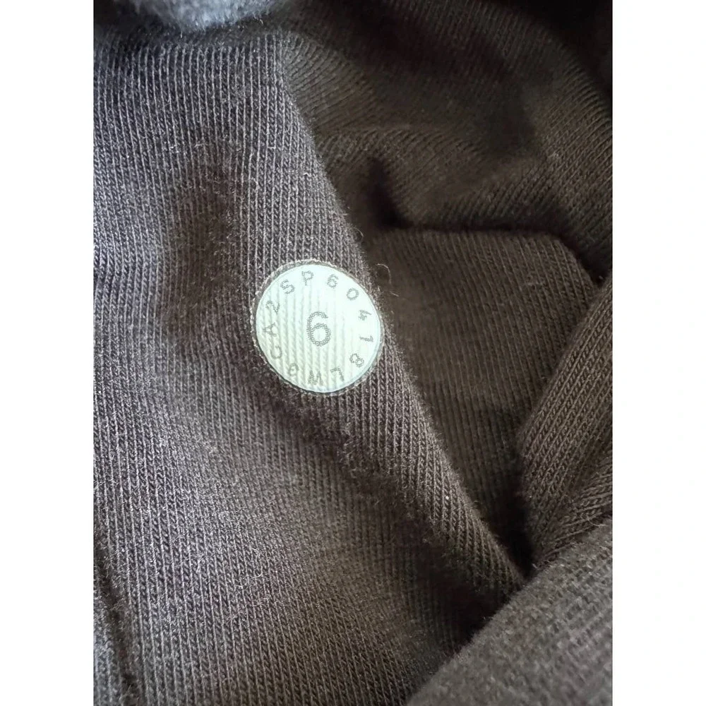 Lululemon Go‎ Forward Pullover Fleece Sweatshirt Sz 6 Cowl Neck Athleisure Yoga